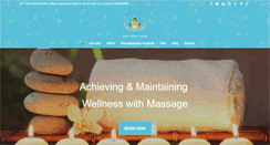 Desktop Screenshot of massagebluebell.com